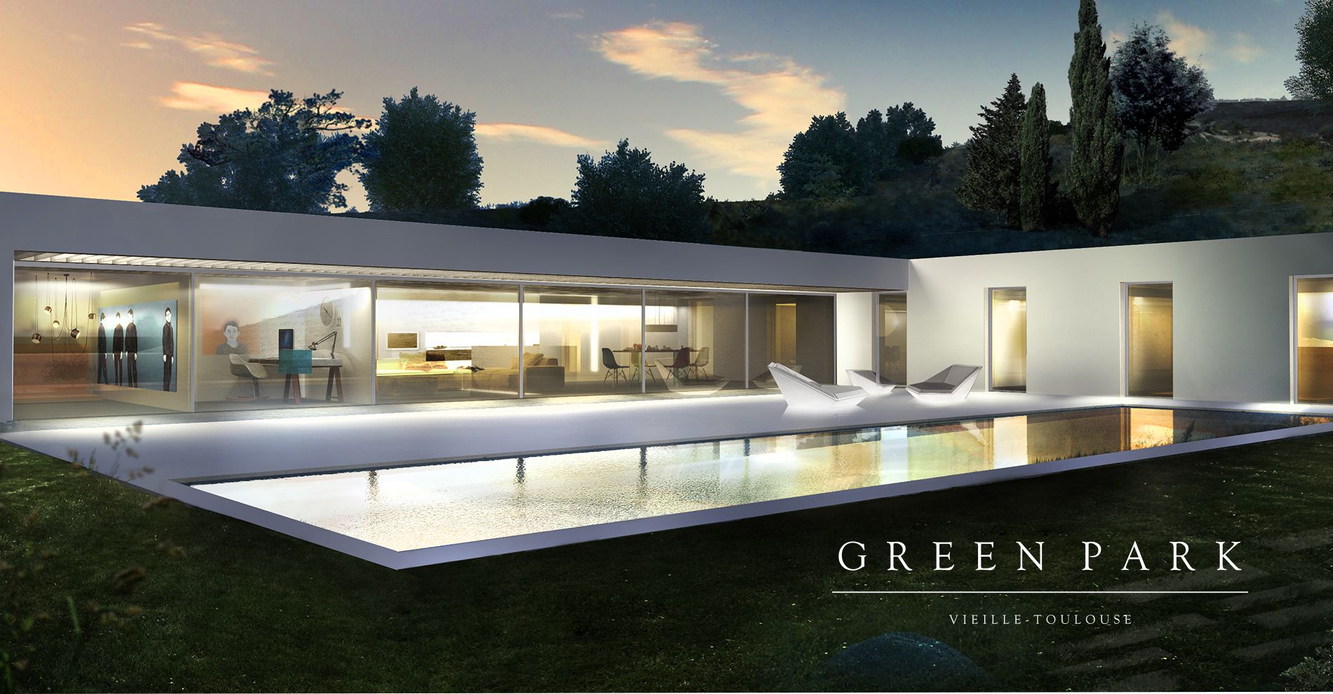 Green Park - Vieille Toulouse - Villa 3